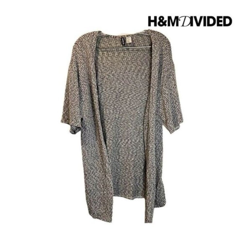 Divided Womens Short Sleeve Open Front Lightweight Casual Cardigans Sweater